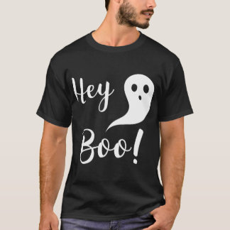 Cute Halloween Hey Boo  T-Shirt