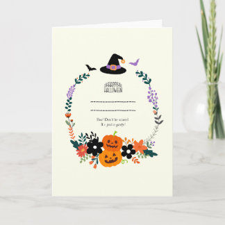 Cute Halloween Invitation