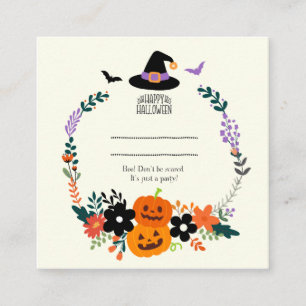 Cute Halloween Invitation
