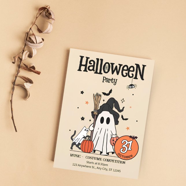 Cute Halloween invitation (Créateur téléchargé)