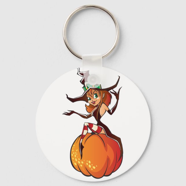 Cute Halloween Keychain (Front)