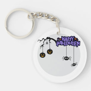 Cute Halloween Keytags Ghosts, Pumpkins Keychain