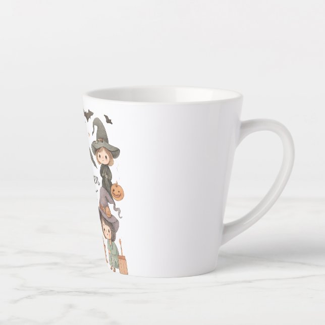 Cute Halloween Kids Mug - Costume de dessin café (Droite)