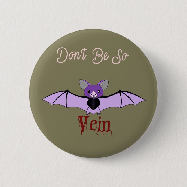 Cute Halloween lapels. Halloween pins. 2 Inch Round Button (Front)