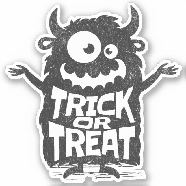 Cute Halloween monster (Front)