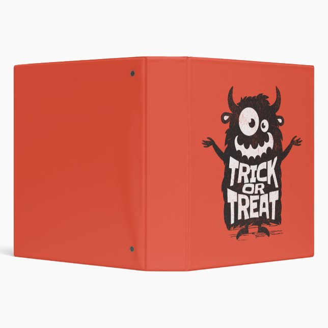 Cute Halloween monster Binder (Background)