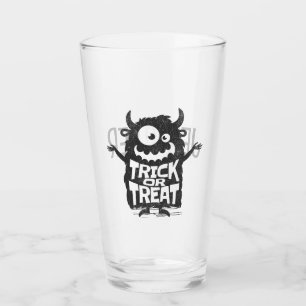 Cute Halloween monster Glass