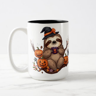 cute halloween mug colour
