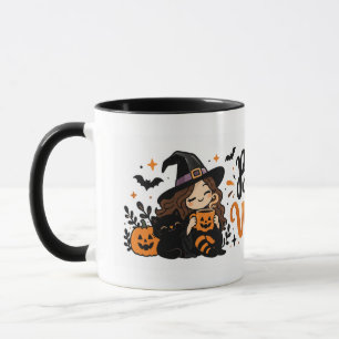 Cute Halloween Mug – Cozy Spooky Coffee Cup