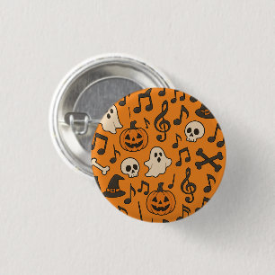 Cute Halloween Music Button