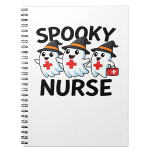 Cute Halloween Nurse Ghosts Cartoon Classic T-Shir Notebook