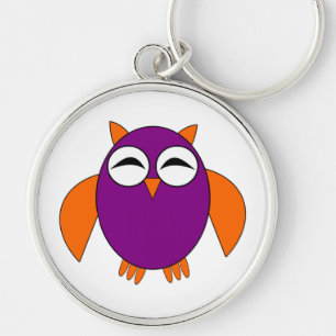 Cute Halloween Owl Keychain