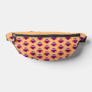 Cute Halloween Owl Patterned Fanny Pack