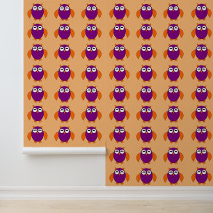 Cute Halloween Owl Wallpaper