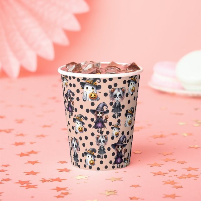 Cute Halloween  Paper Cups (Insitu)