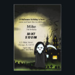 Cute Halloween party Devil Skeleton Invitation<br><div class="desc">Available in different products.  Did you know that you can transfer this design to any products that you want by yourself. If you don't know how,   please check my post to see how to do:  www.giftforallseason.com/blog/new-option-at-zazzle-store</div>