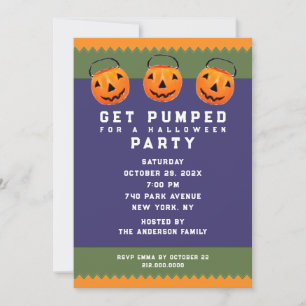 Cute Halloween Party Invitation