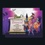 Cute Halloween Party Invitation<br><div class="desc">Add your party details to this kids Halloween birthday party invitation by clicking on the "Personalize" button above.</div>