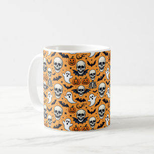 Cute Halloween Pattern Coffee Mug