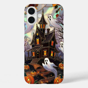 Cute Halloween Phone Case Ghost Haunted House