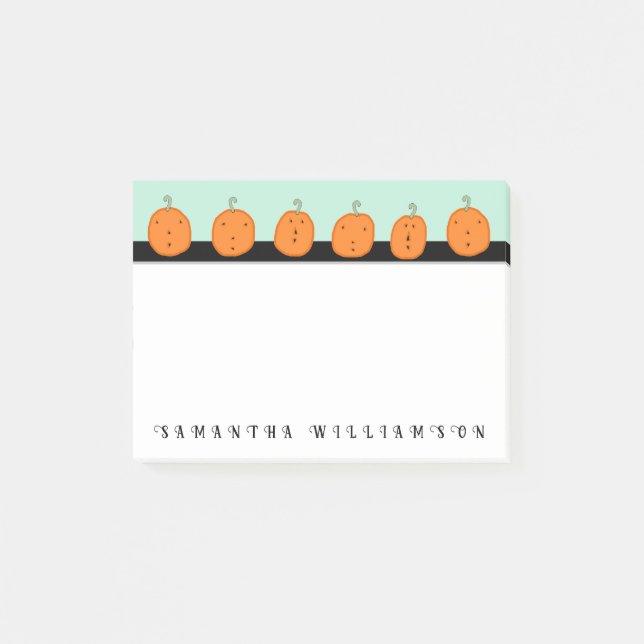 Cute Halloween Post-it Notes (Front)