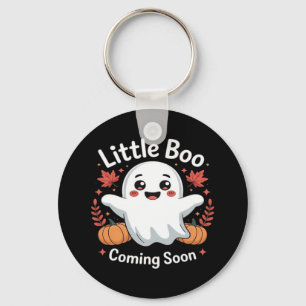 Cute Halloween Pregnancy Announcement Keychain
