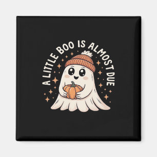 Cute Halloween Pregnancy Announcement Magnet