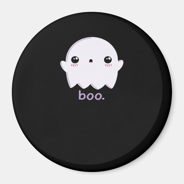 Cute Halloween Pregnancy Announcement Magnet (Front)