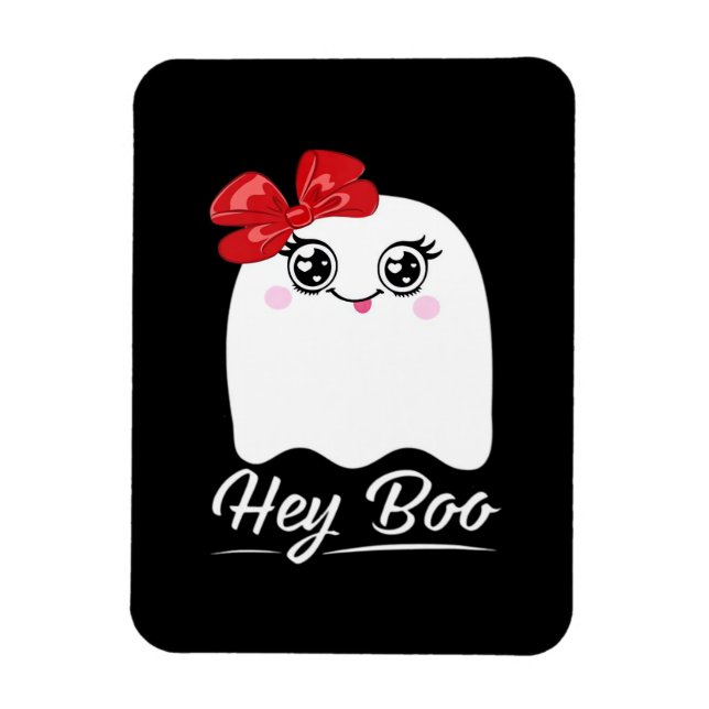 Cute Halloween Pregnancy Announcement Magnet (Vertical)