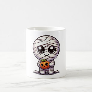 Cute Halloween pumpkin/mummy Coffee Mug
