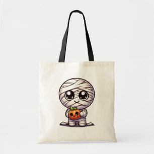 Cute Halloween pumpkin/mummy Tote Bag