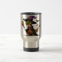 Cute Halloween Raptor/Dinosaur Witch