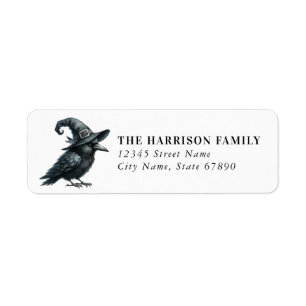 Cute Halloween Return Address Labels