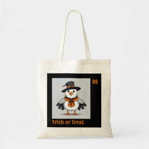 Cute Halloween seagull in Disguise Trick or Treat Tote Bag
