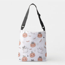 Cute Halloween Seamless Pattern