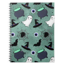 Cute Halloween Seamless Pattern