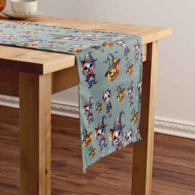 Cute Halloween Short Table Runner (In Situ)