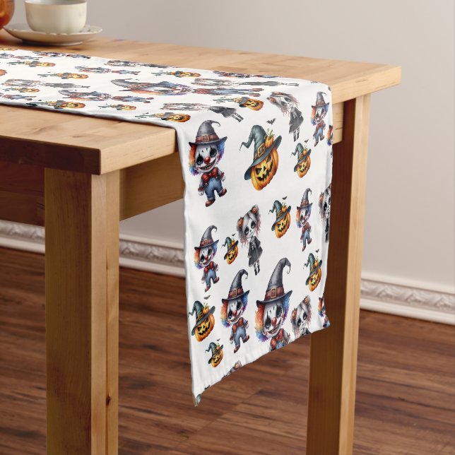 Cute Halloween Short Table Runner (In Situ)