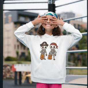 Cute Halloween Skeleton Pirates