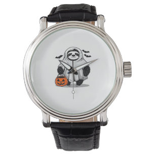 Cute Halloween Sloth T-Shirt Adorable and Spooky D Watch
