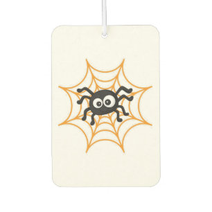 Cute Halloween Spider Poster Air Freshener