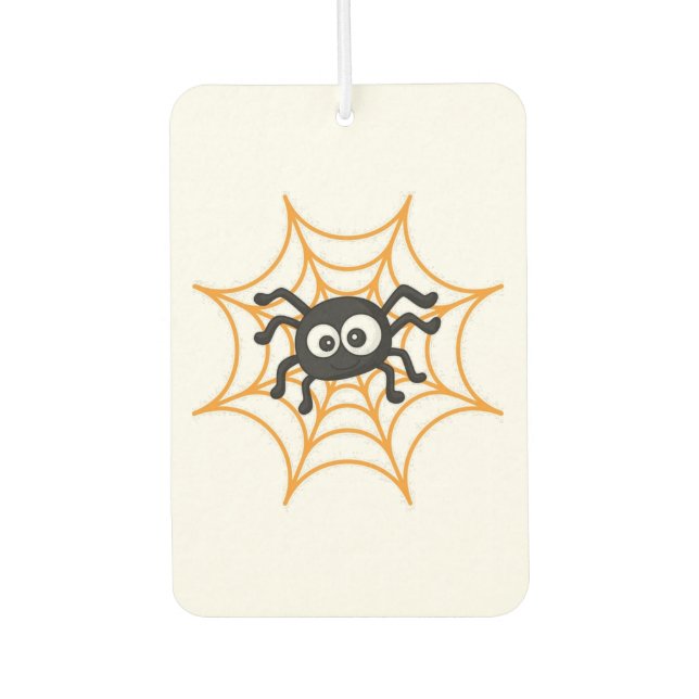 Cute Halloween Spider Poster Air Freshener (Front)