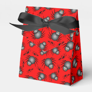Cute Halloween Spiders Favour Box