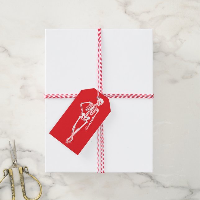 Cute Halloween Spooky Design Gift Tags (With Twine)