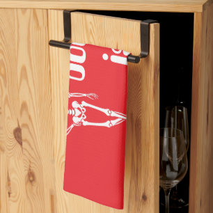 Cute Halloween Spooky Design Kitchen Towel