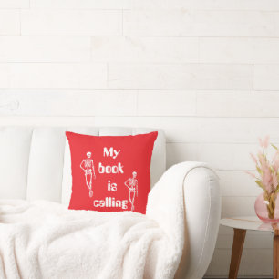 Cute Halloween Spooky Design Throw Pillow