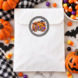Cute Halloween Sweets Halloween Party Classic Round Sticker