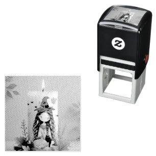 Cute Halloween Theme Self-inking Stamp