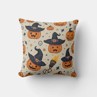 cute halloween  throw pillow