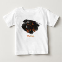 Cute Halloween Too Cute To Spook Kids Name